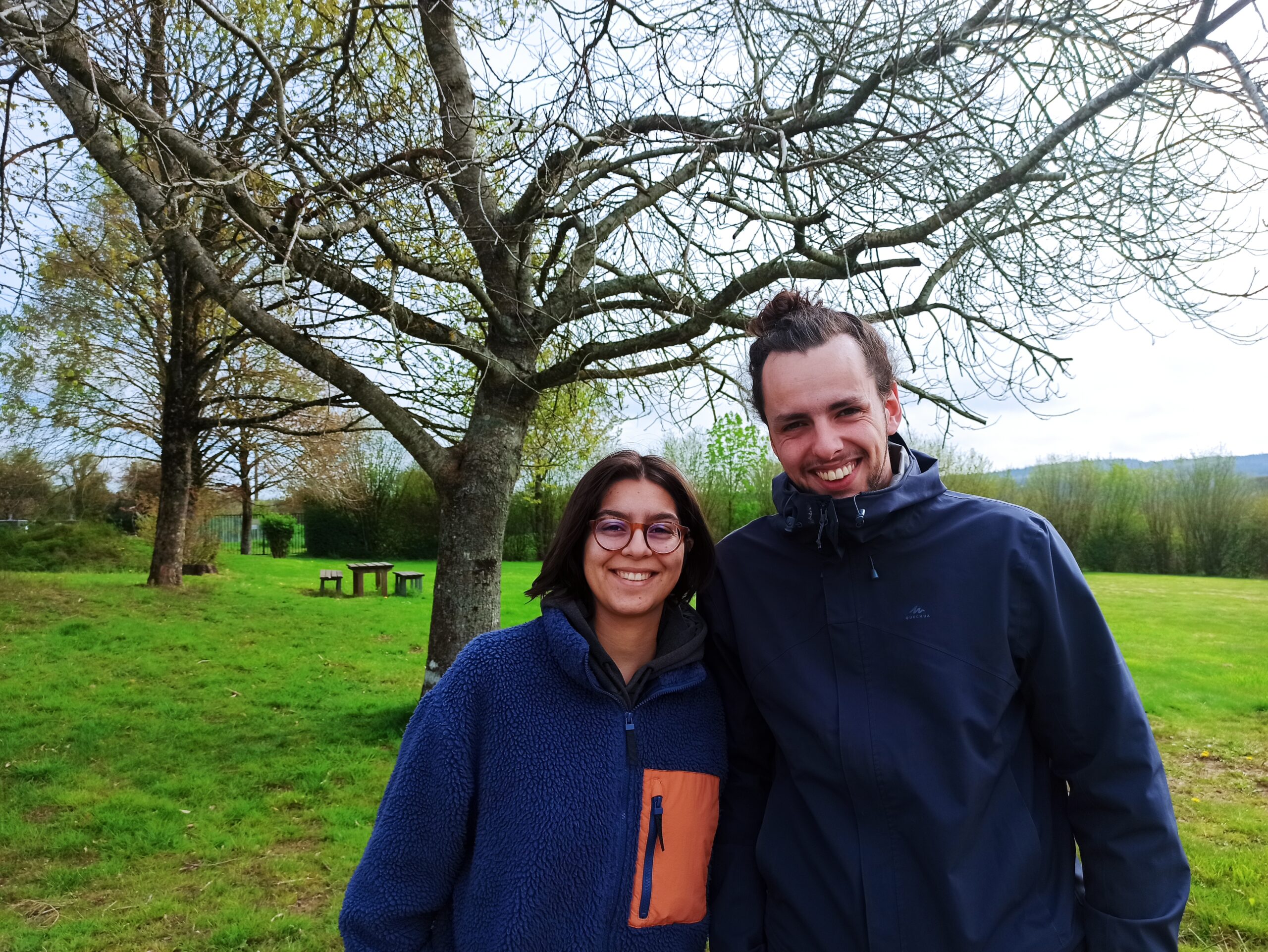 Arrivée d’Inès et Raphaël