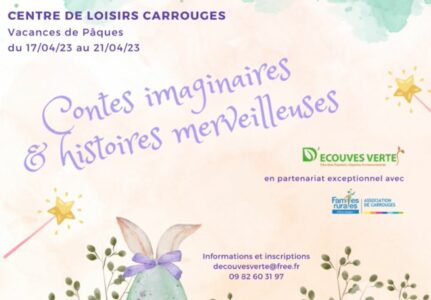 Partenariat Centre de loisirs de Carrouges avec Familles Rurales